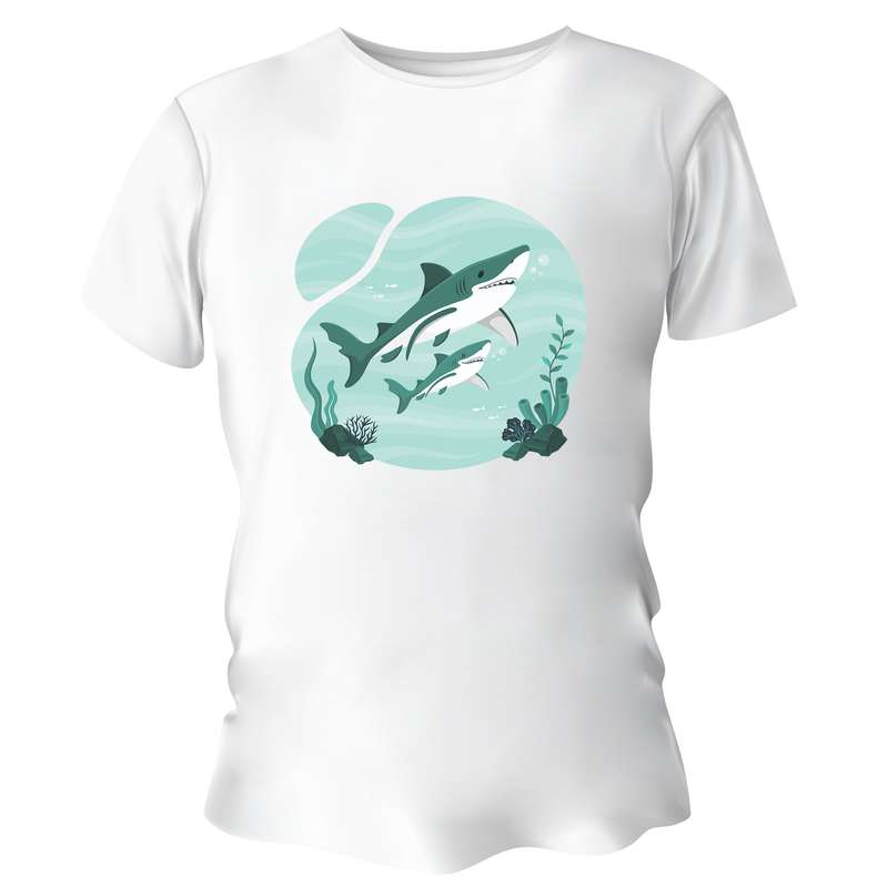 تیشرت آستین کوتاه پسرانه مدل SHARK003