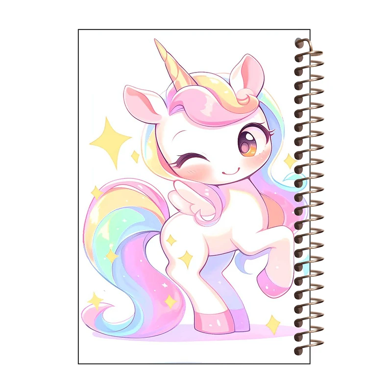 دفتر نقاشی 60 برگ طرح یونیکورن کد A345