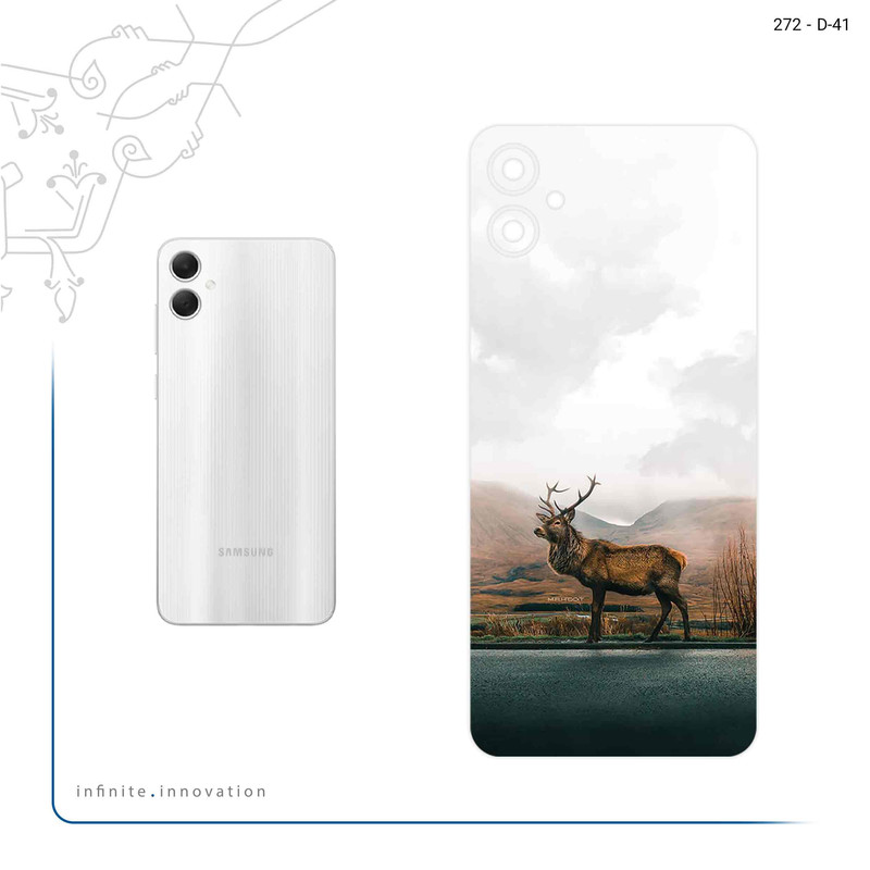 برچسب پوششی ماهوت مدل Horned_Deer مناسب برای گوشی موبایل سامسونگ Galaxy A05