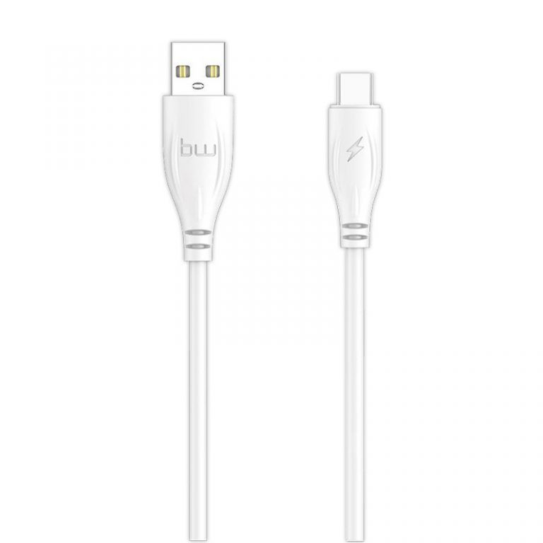 کابل تبدیل USB به USB-C بی دبلیو مدل P02 طول 0.2 متر