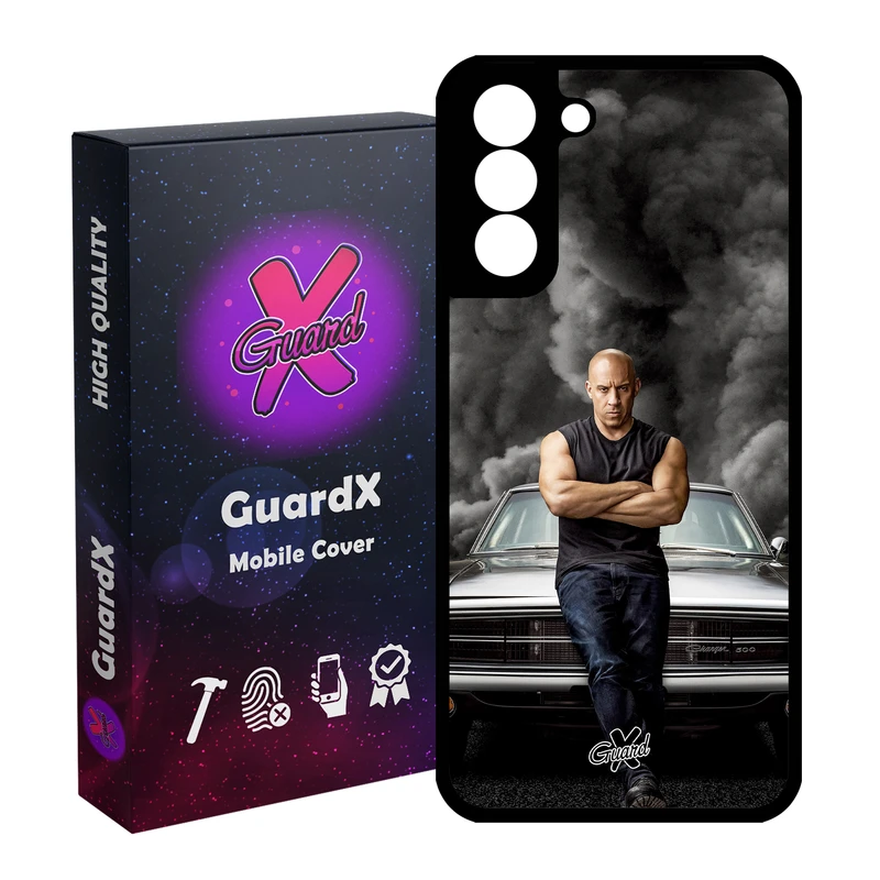 کاور گارد ایکس طرح Vin Diesel مدل Glass10183 مناسب برای گوشی موبایل سامسونگ Galaxy S21 FE
