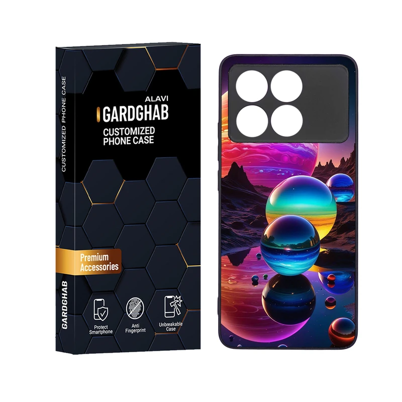 کاور گارد قاب علوی مدل دور ژله ای مناسب برای گوشی موبایل شیائومی Poco X6 Pro