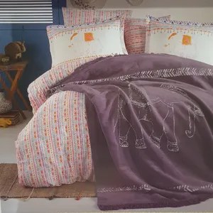 سرویس ملحفه مدل 02 دو نفره 4 تکه