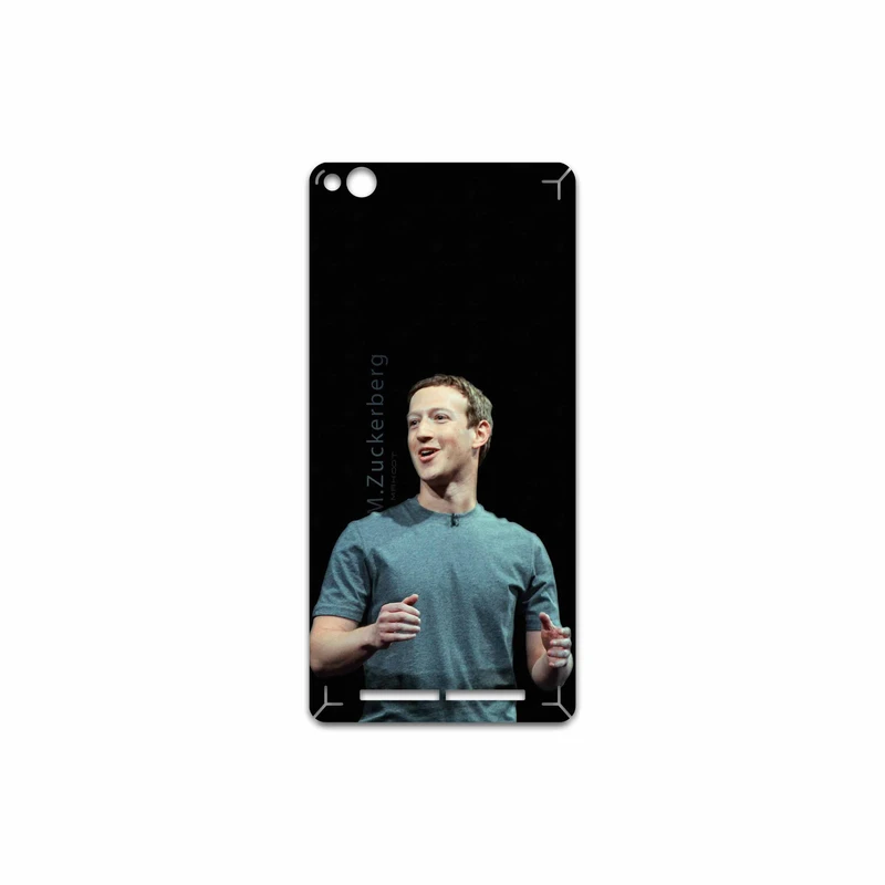 برچسب پوششی ماهوت مدل Mark Zuckerberg مناسب برای گوشی موبایل شیائومی Redmi 3