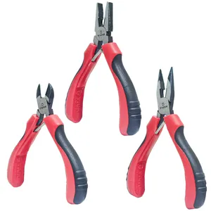 انبر دست، انبر دم‌باریک و انبر سیم‌چین تیوان مدل TW-3 مجموعه 3 عددی