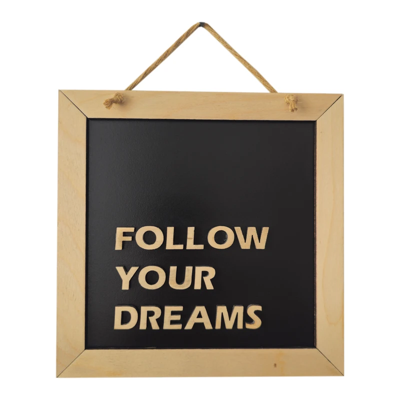 دیوارکوب مدل follow your dreams