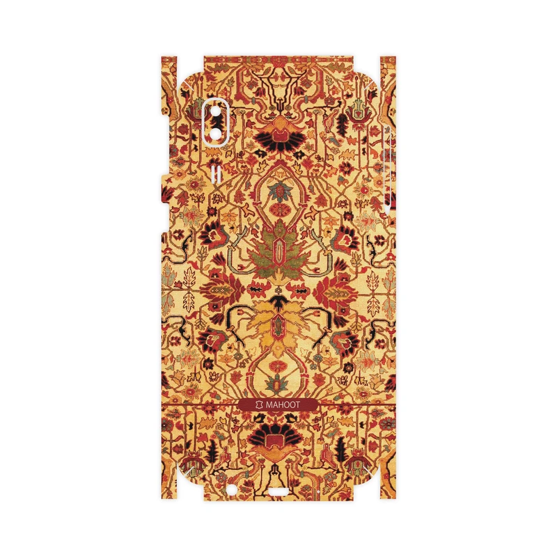 برچسب پوششی ماهوت مدل Persian-Carpet-Yellow-FullSkin مناسب برای گوشی موبایل سامسونگ Galaxy A2 Core