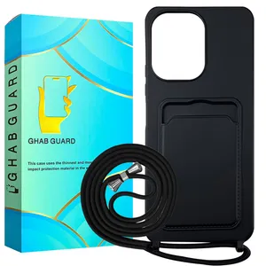 کاور قاب گارد مدل DSLJ مناسب برای گوشی موبایل شیائومی Redmi 13C 4G / Poco C65 به همراه بند