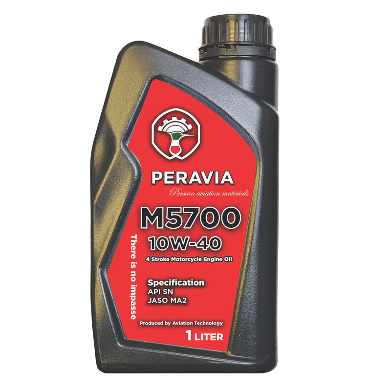 روغن موتور سیکلت تمام سنتتیک پراویا مدل API SN - JASO MA2 10W-40 حجم 1 لیتر