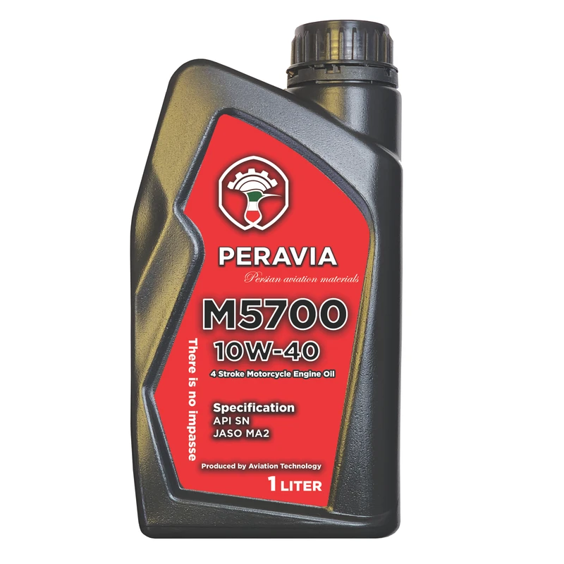 روغن موتور سیکلت تمام سنتتیک پراویا مدل API SN - JASO MA2 10W-40 حجم 1 لیتر