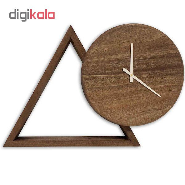 ساعت دیواری چوبی کد MCT101