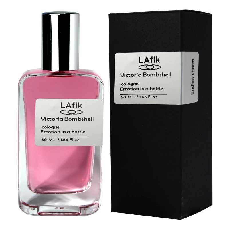 ادوپرفیوم زنانه لافیک مدل ویکتوریا سکرت بامب شل با رایحه خنک و شیرین حجم 50 میلی‌لیتر