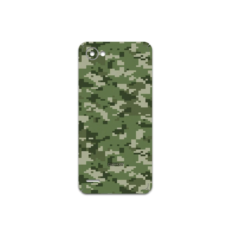 برچسب پوششی ماهوت مدل Army-Green-Pixel مناسب برای گوشی موبایل ال جی Q6