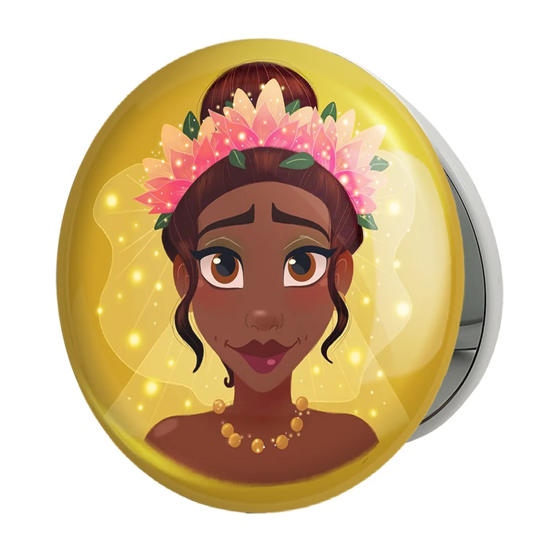 آینه جیبی خندالو طرح تیانا مدل تاشو کد 1429 