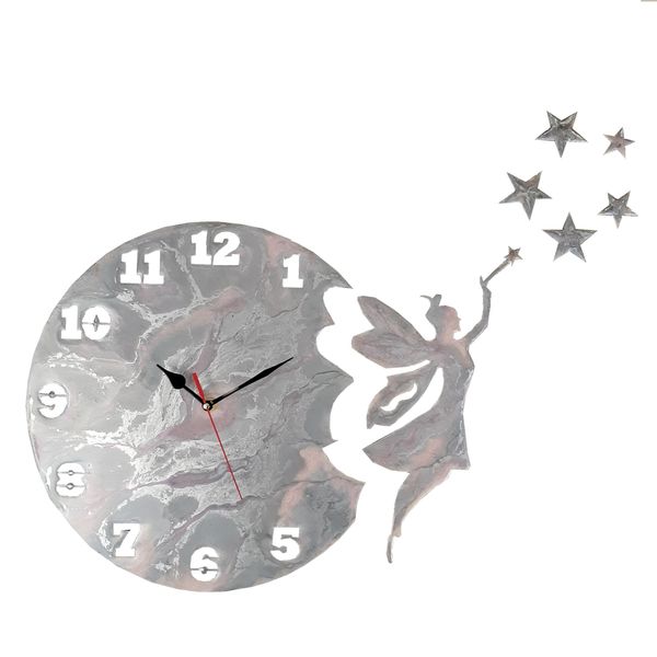 ساعت دیواری طرح فرشته مهربان ساعت دیواری طرح فرشته مهربان