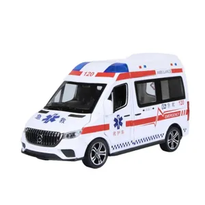ماشین بازی مدل آمبولانس بنز بزرگ