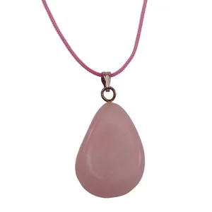 گردنبند مدل رز کوارتز کد rozko38