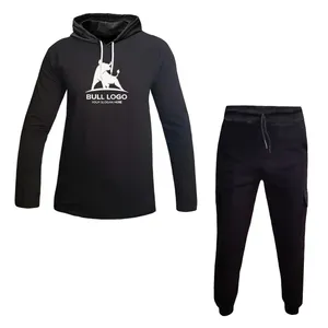 ست تی شرت کلاه دار و شلوار مردانه مدل RE 2678