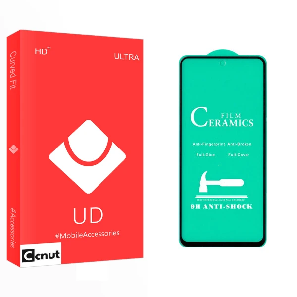 محافظ صفحه نمایش سرامیکی کوکونات مدل UD Glass مناسب برای گوشی موبایل شیائومی Redmi Note 9 Pro / Note 9S