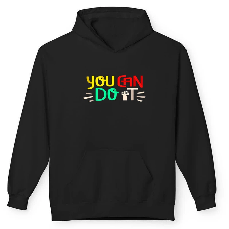 هودی مردانه پاد آفرین مدل اسپرت طرح متن دار انگیزشی کد 0468