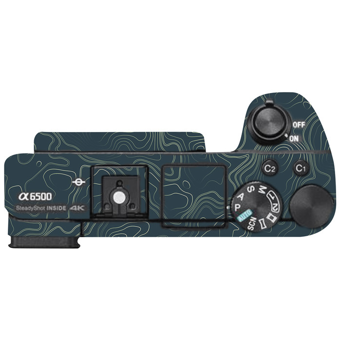 برچسب پوششی دوربین مدل توپوگرافی مناسب برای دوربین سونی Sony A6500