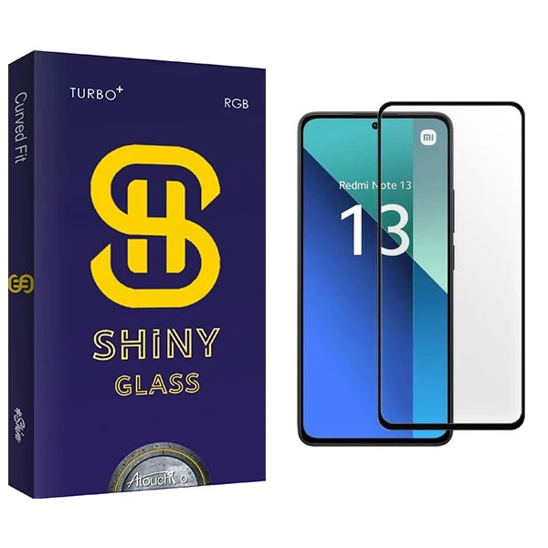 محافظ صفحه نمایش شیشه ای آتوچبو مدل Shiny مناسب برای گوشی موبایل شیائومی Redmi Note 13