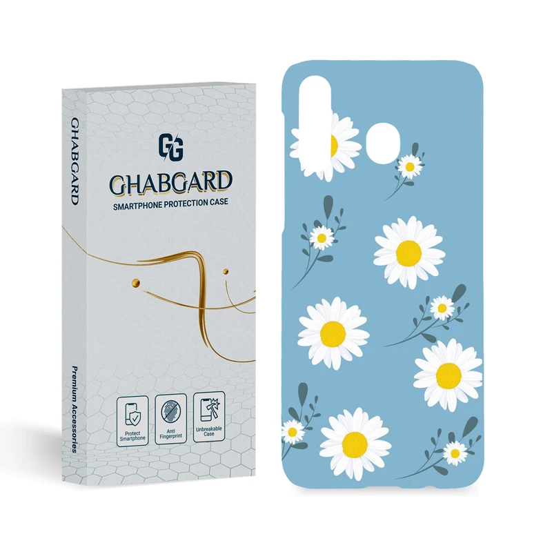 کاور قاب گارد طرح گل مناسب برای گوشی موبایل سامسونگ Galaxy M30