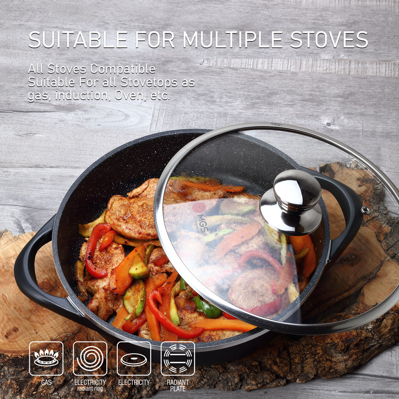 تابه ام جی اس کد 800176 سایز 32