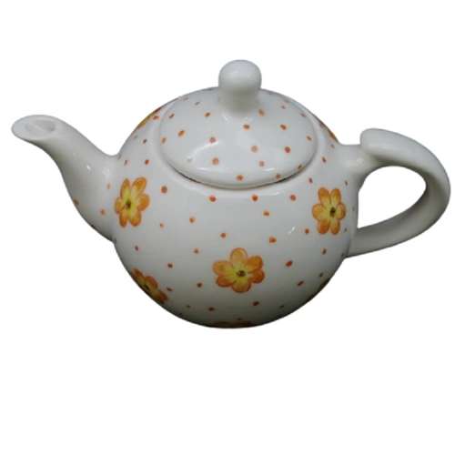 قوری سرامیکی هیوا سرامیک طرح آفتابگردان کد 6186878