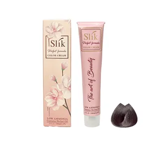 رنگ مو سلیک کالر شماره 8,2 حجم 100 میلی‌لیتر رنگ بلوند دودی روشن