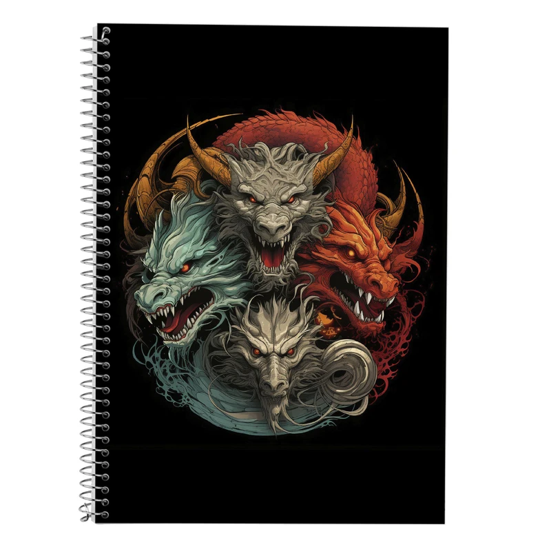 دفتر لغت 50 برگ مدوپد طرح Vindland Saga کد DF3287