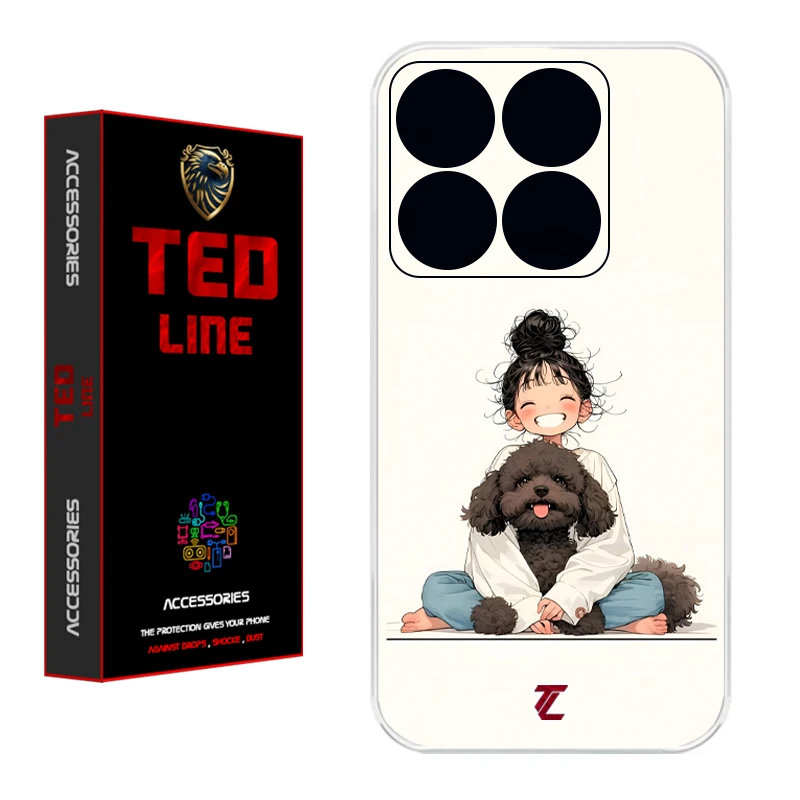 کاور تدلاین طرح سگ کد 1199 مناسب برای گوشی موبایل شیائومی Mi 14T / 14T Pro