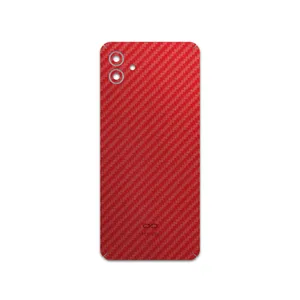 MAHOOT Red-Fiber Cover Sticker for Samsung Galaxy A04