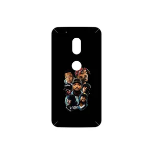 MAHOOT Great Rappers Digital Art Cover Sticker for Motorola Moto G4 Play