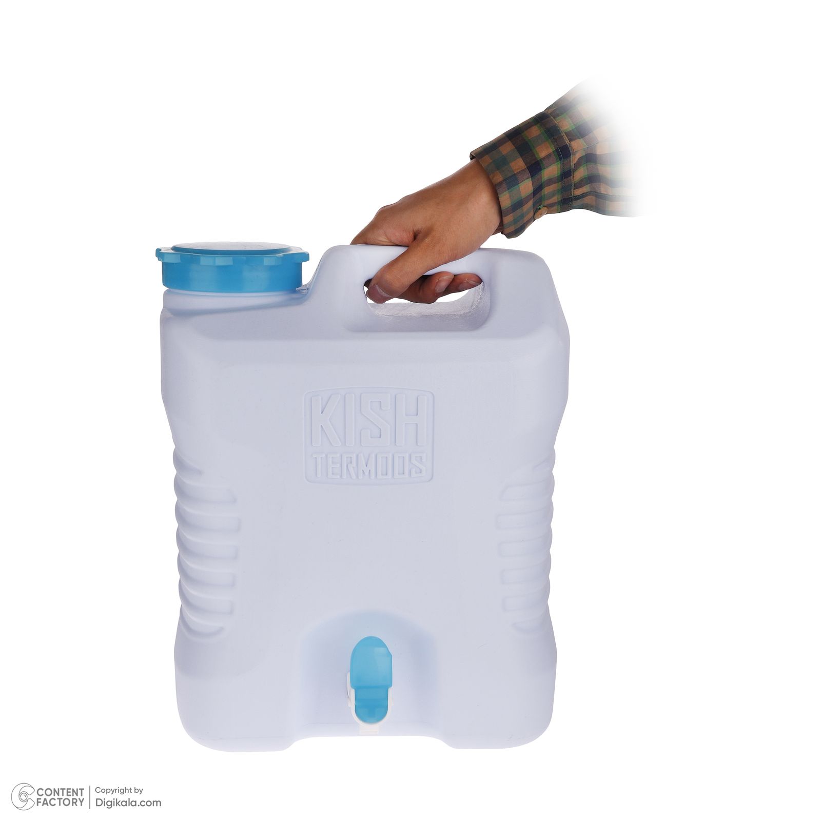 گالن آب کیش ترموس کی تی مدل شیردار گنجایش 18 لیتر -  - 7