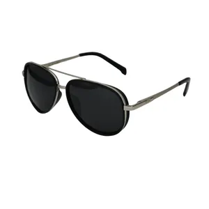 عینک آفتابی مستطیلی مردانه لاگوست مدل L122 SIL POLAR