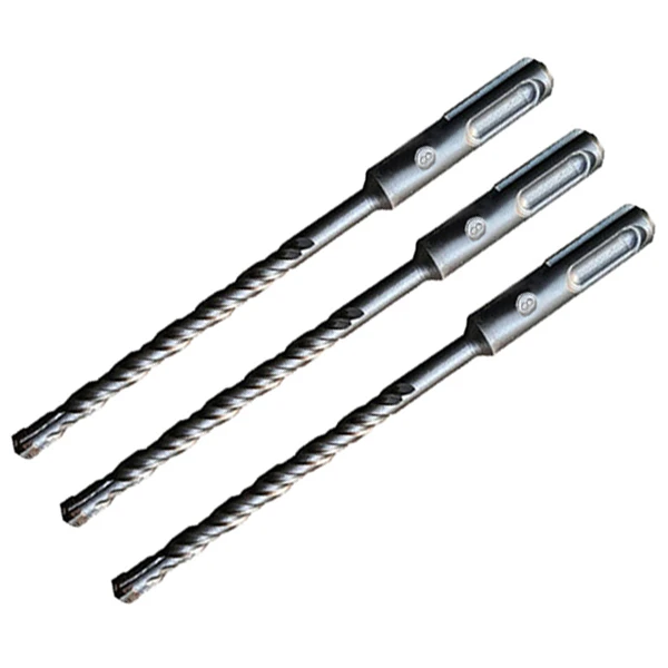 مته چهار شیار مدل HT - 008x160 سایز 8 میلی متر مجموعه سه عددی