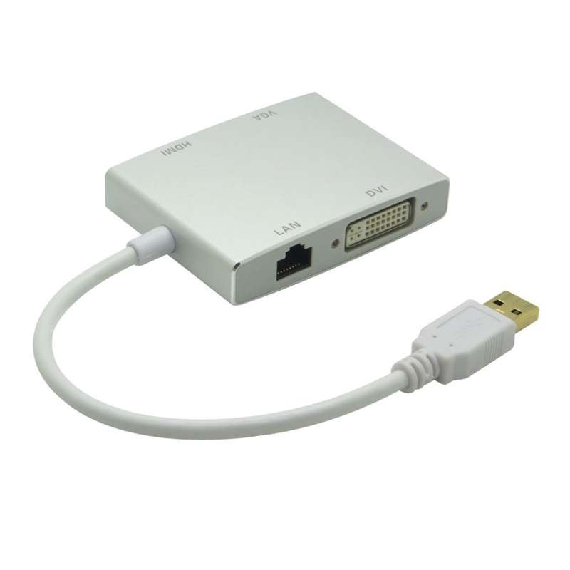 مبدل USB3.0 به HDMI / VGA / DVI / RJ45 مدل U3