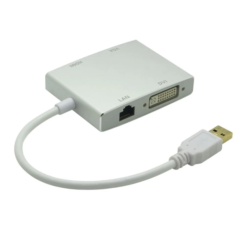 مبدل USB3.0 به HDMI / VGA / DVI / RJ45 مدل U3