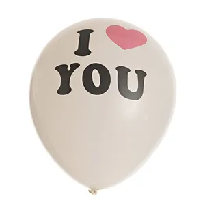 بادکنک پارتی لند تهران مدل i love you کد 3025  بسته 20 عددی
