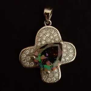 آویز گردنبند نقره زنانه مدل Sr_321