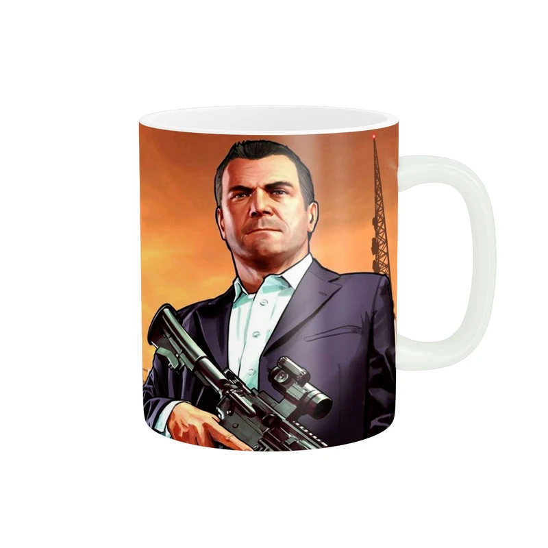 ماگ طرح بازی جی تی ای GTA V کد gtav-15