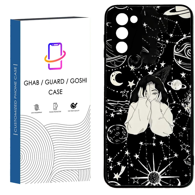 کاور قاب گارد گوشی طرح دخترانه کد 21 - TPU مناسب برای گوشی موبایل سامسونگ Galaxy A02S