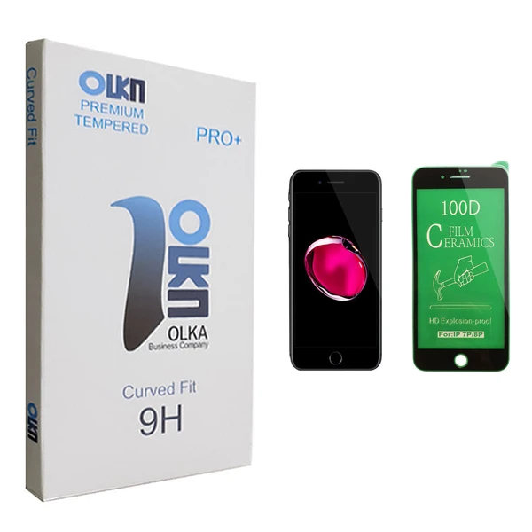 محافظ صفحه نمایش سرامیکی الکا مدل +PRO مناسب برای گوشی موبایل اپل iPhone 8 Plus