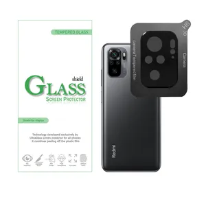 محافظ لنز دوربین شیلد گلس مدل LFUL مناسب برای گوشی موبایل شیائومی Redmi Note 10S