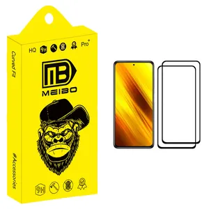 MEIBO +HD Screen Protector For Xiaomi Poco X3 Pack Of 2