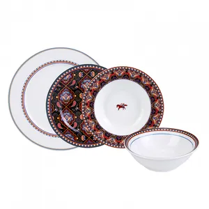سرویس غذا خوری 24 پارچه کاراجا مدل AGRA TAKIMI