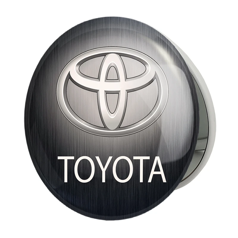 آینه جیبی خندالو طرح تویوتا Toyota مدل تاشو کد 23527 