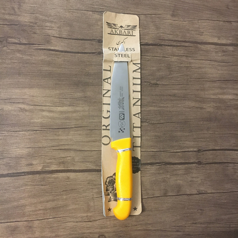 چاقو آشپزخانه اکبری کد 023