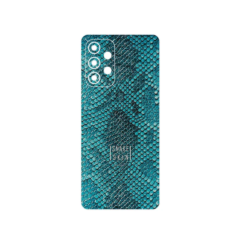 برچسب پوششی ماهوت مدل Blue Snake Skin مناسب برای گوشی موبایل سامسونگ Galaxy A33 5G